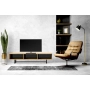 Szafka RTV-63 Drewno Lite Dąb Loft Lakier Rozmiary od 100 cm do 200 cm PREMIUM